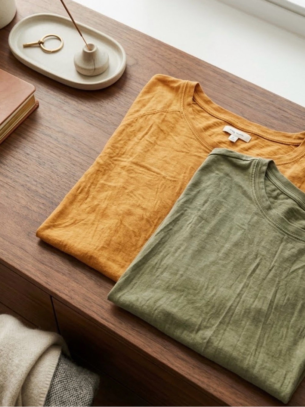 aerie and Free People Pair of T-Shirts Medium